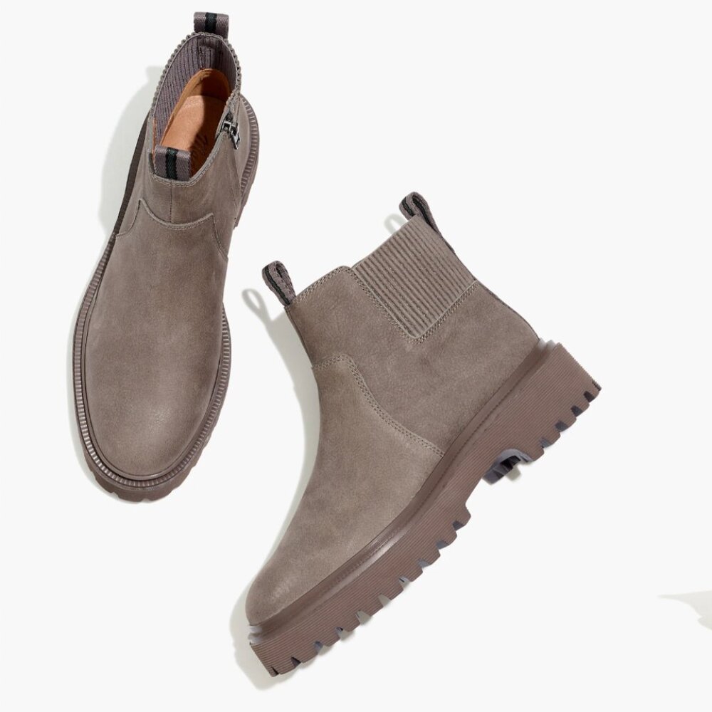 Madewell lugsole boots - perfect condition, goes with everything!